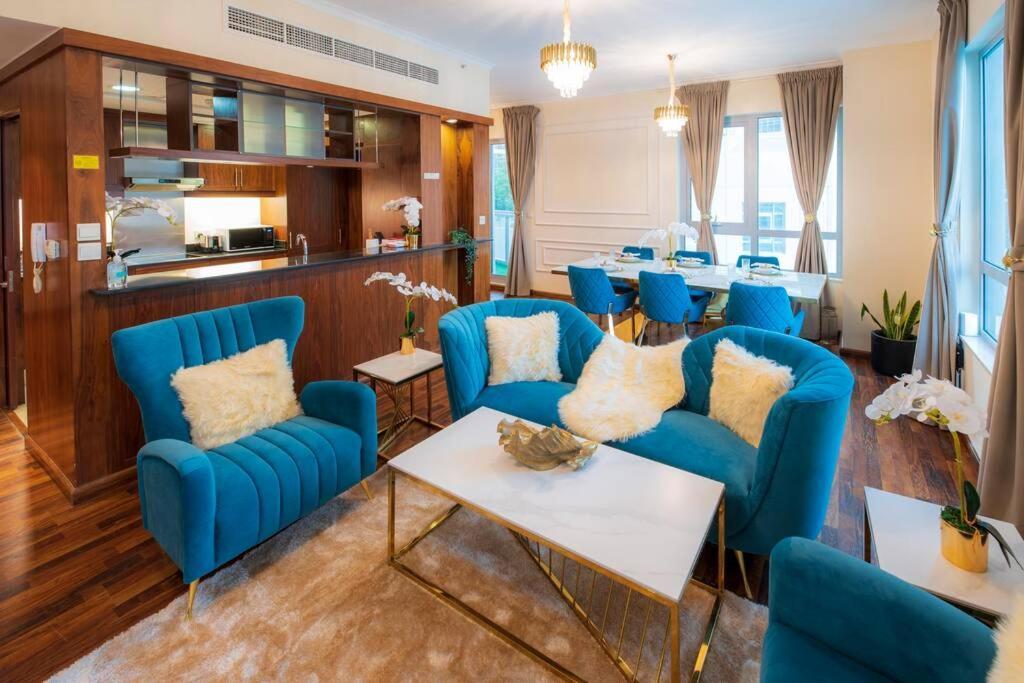 First Class 2Br With Full Burj Khalifa And Fountain View Dubai Bagian luar foto