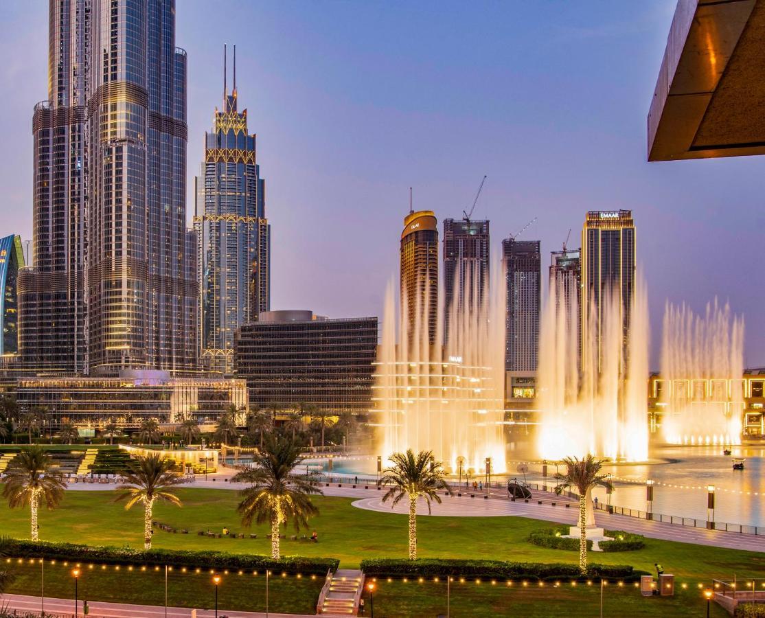 First Class 2Br With Full Burj Khalifa And Fountain View Dubai Bagian luar foto