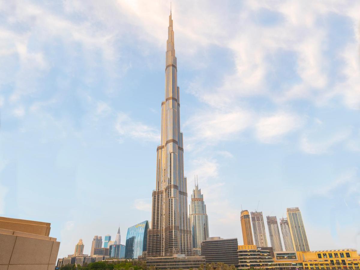 First Class 2Br With Full Burj Khalifa And Fountain View Dubai Bagian luar foto
